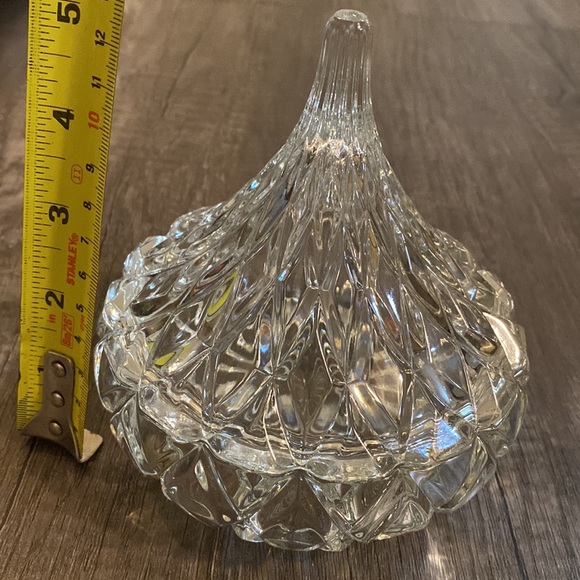 Candy Dish, Crystal Hershey's Kiss - Picture 7 of 7